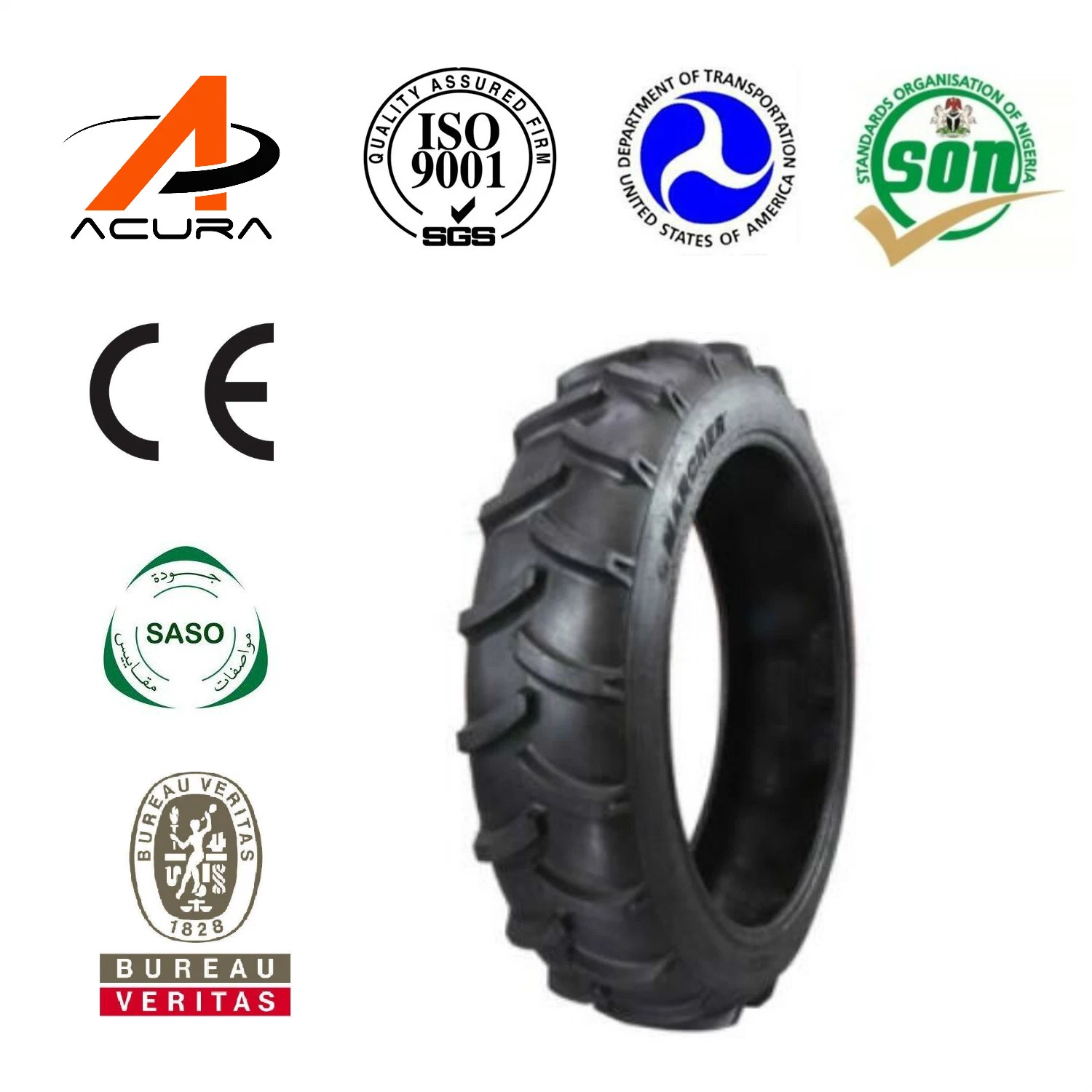 Top Quality Hot Sale Popular Implement Tire 10pr 12pr 14pr 18pr 15.5/55-17 OTR Bias Tyre From Manufacture