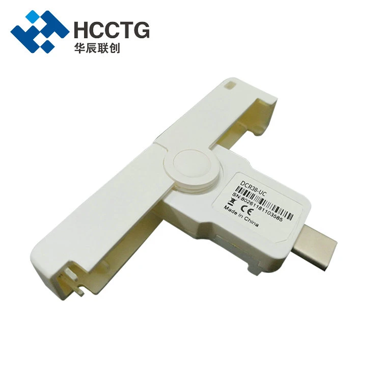 Carte SIM enregistrement IC paiement blanc Muilti USB Smart Cards Reader Dcr38-UC