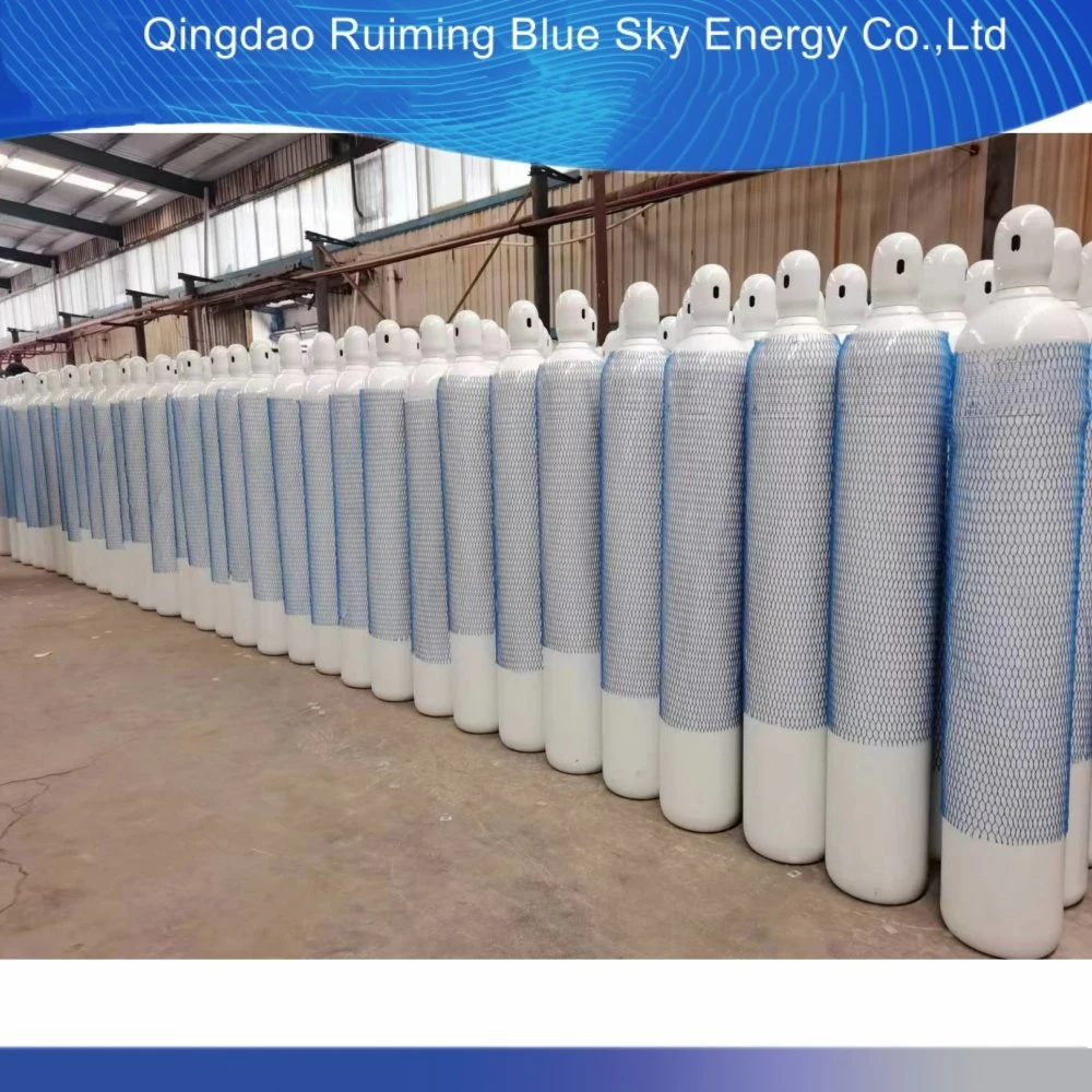 Industrial Gas 40L 150bar Cylinder 99.995% Sf6 Gas Sulfur Hexafluoride Gas