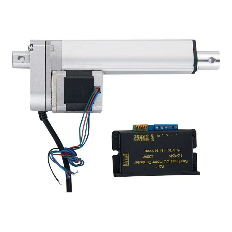 Industrial 24V High Speed Electric Stepper Motor Linear Motion Linear Actuators with Control Box