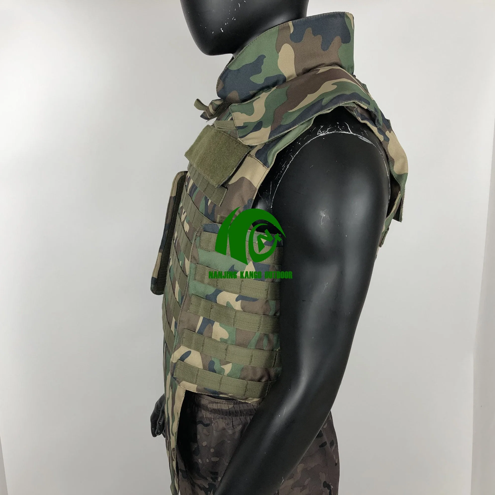 Kango Bulletproof Army Body Armor chaleco balístico de panel de chaqueta Chaleco para la policía