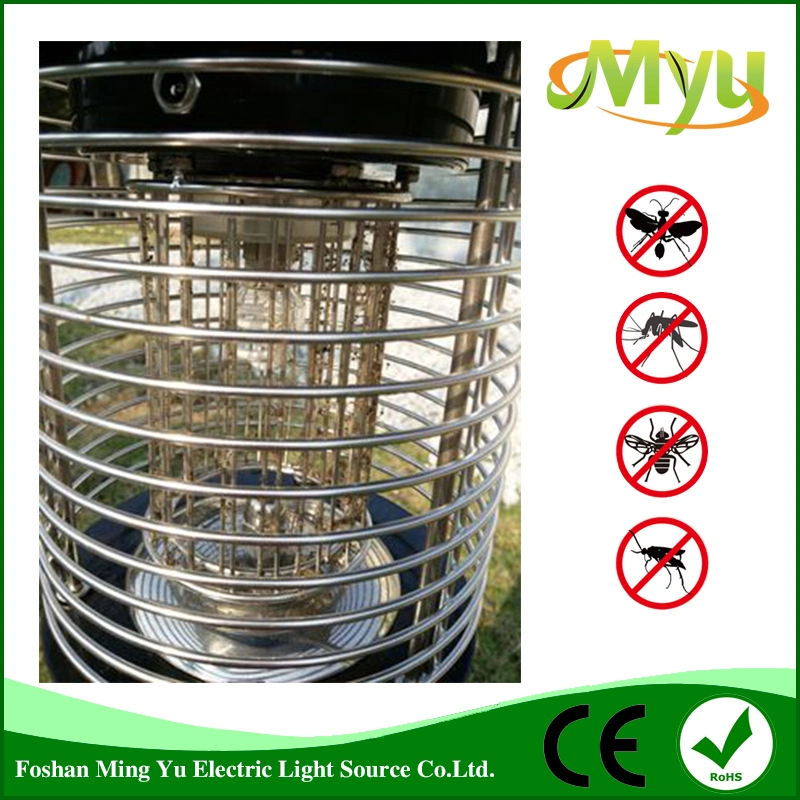 Solar Powered LED Insect Killer Mosquito Zapper Bug Fly Outdoor Lamp Light Trap