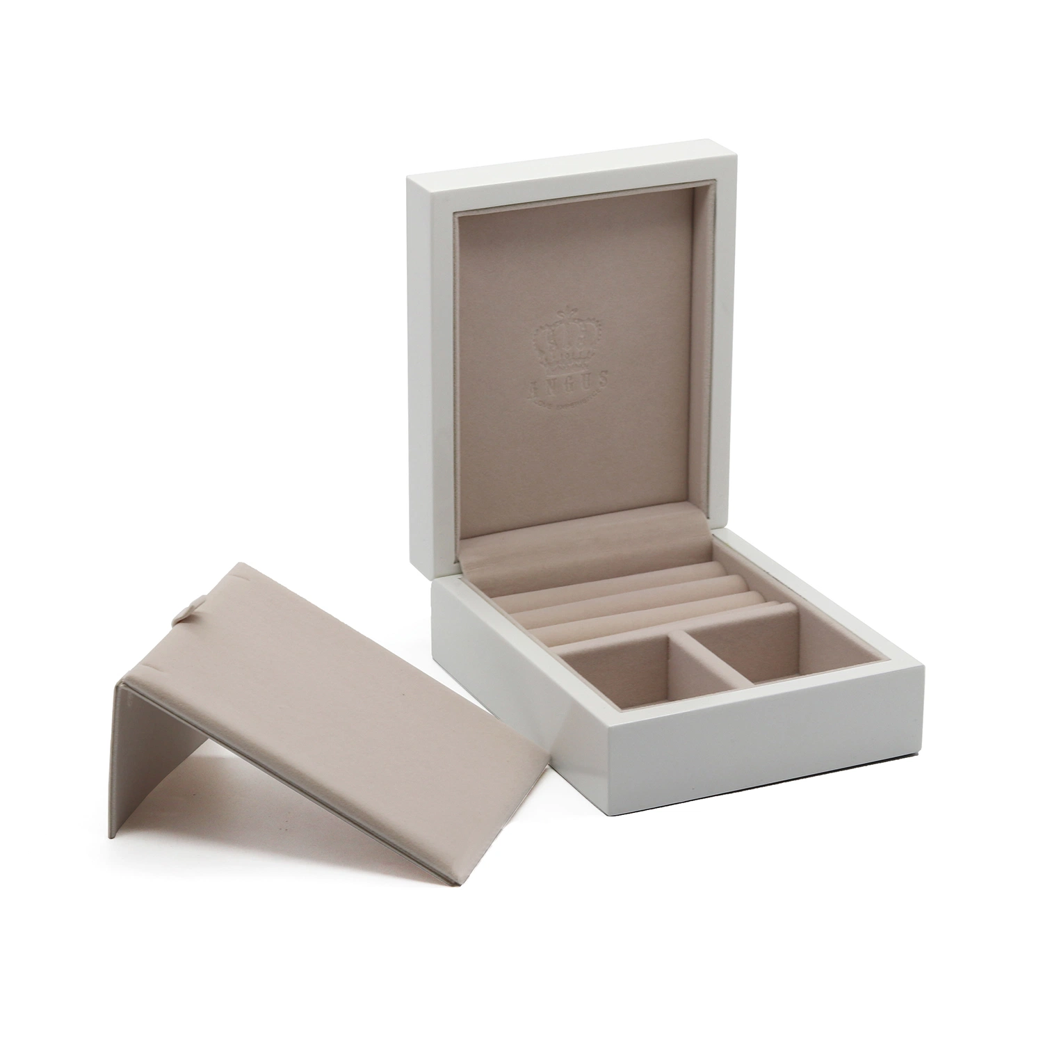 Wooden Packaging Fashion White Jewelry Gift Box