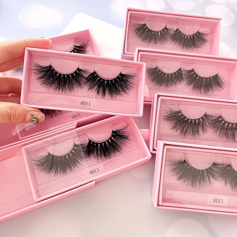 Support Customization Mink Wispy Lashes Full Strip Small Natural 3D Mink Lashes