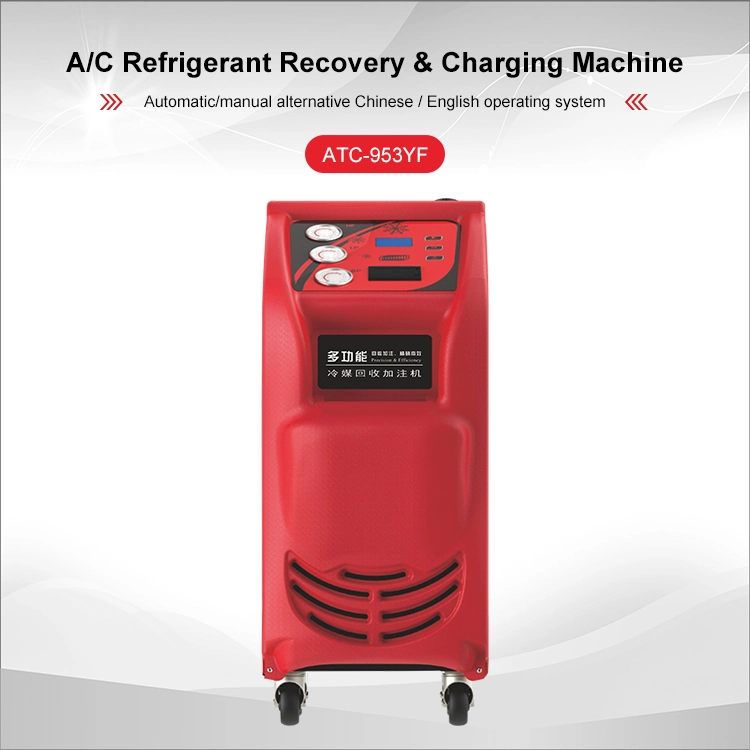 Car A/C Auto Refrigerant Recovery Machine Equipment for Service Station R1234yf Dedicated Refrigerant Recovery Equipment