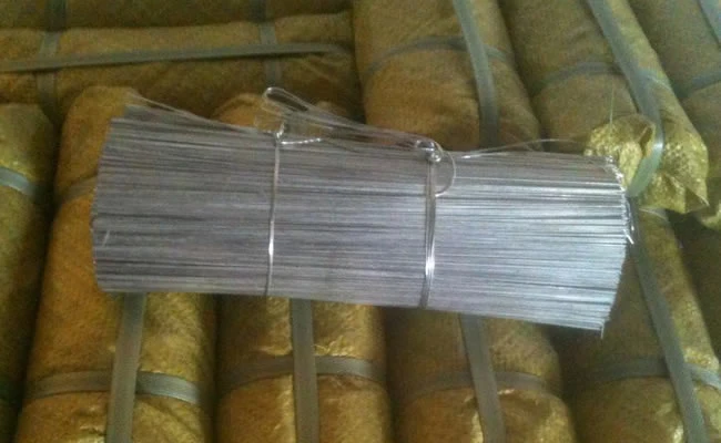 1mm Galvanized Straight Cutting Wire