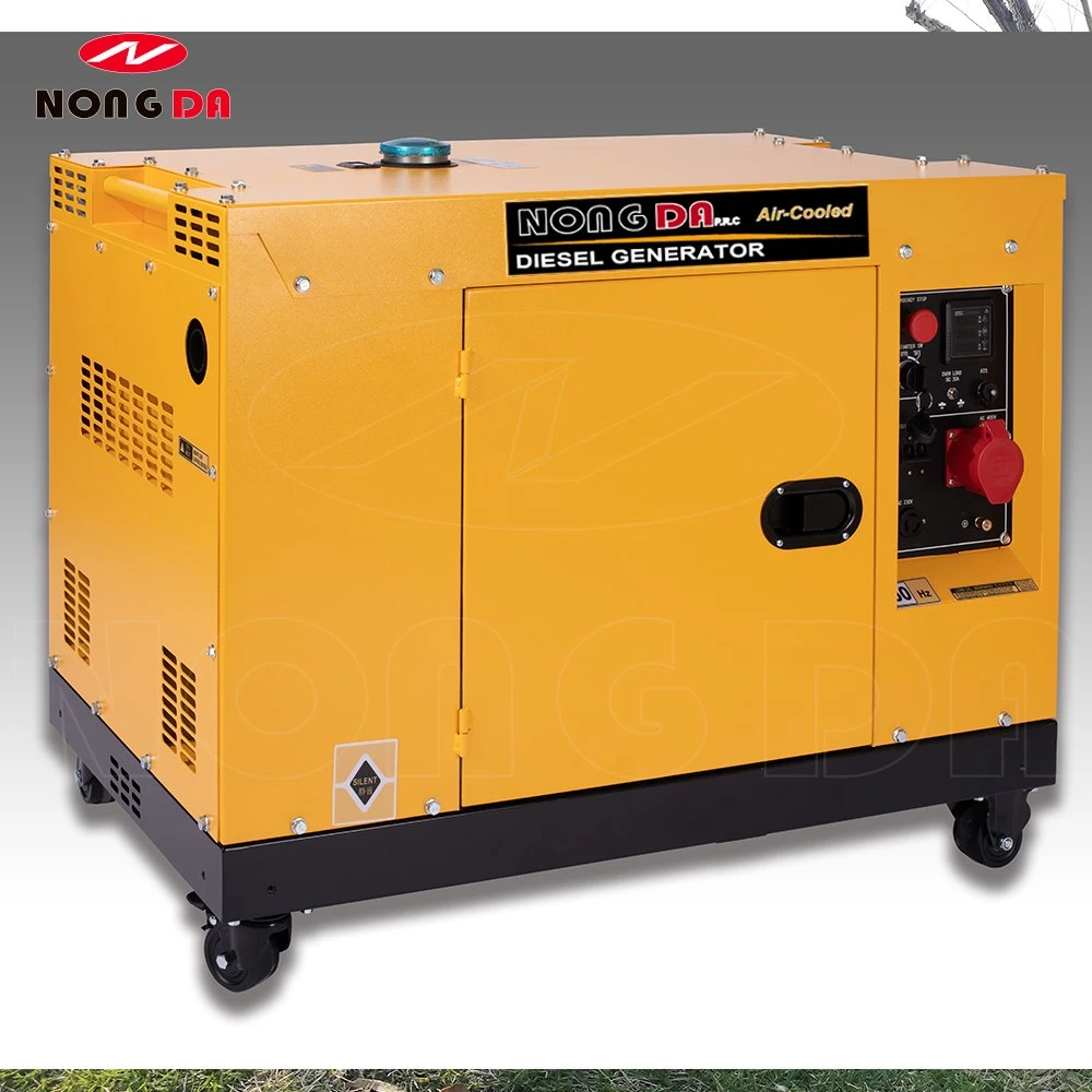 10kw 12kw 15kw Double Cylinders Air Cooled Super Silent Diesel Generator