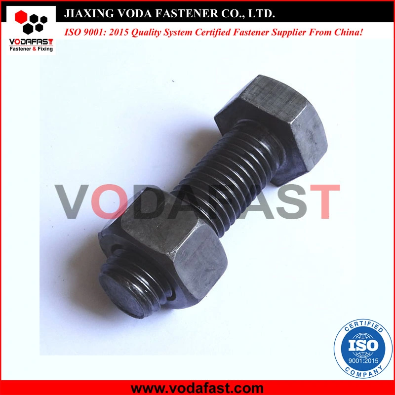 Vodafast ISO 4017 DIN 933 Hexagon Head Bolts with Lock Nut DIN 985 Stainless Steel A2-70