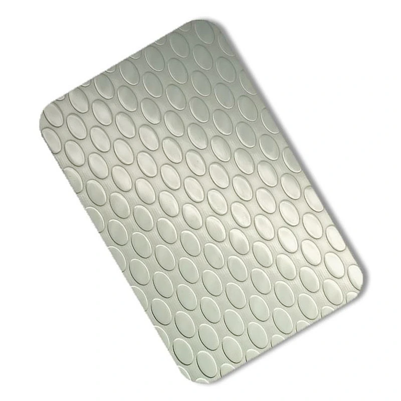 Ondulation de l'eau/Pearl/du grain du bois Rhombus le métal en acier inoxydable à carreaux en relief la plaque de plancher du chariot de Bus navire Nti-Slip 304 20 30mm épais feuille perforé décoratif