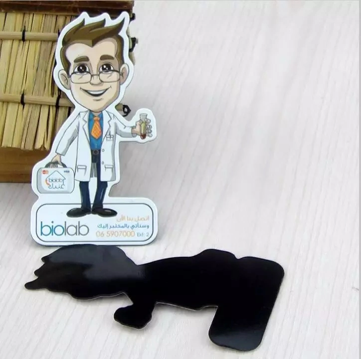 Hochwertige Figurine Bild Druck Papier Kühlschrank Magnet