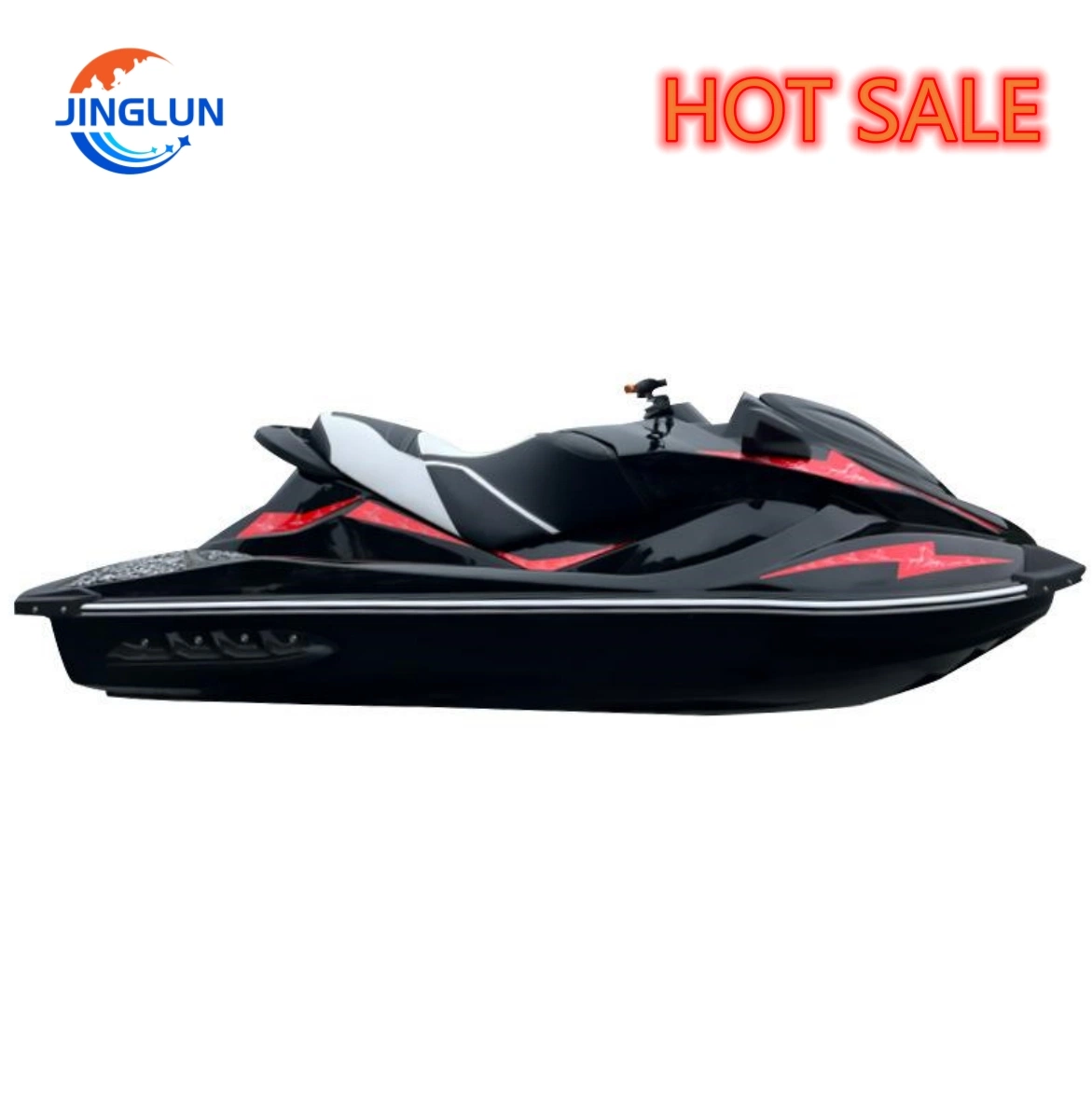 Seadoo Amphibious Motorbike Jetski Intercooler Jetski 2 Seats Electric Jet Ski on Water Quad Jetski