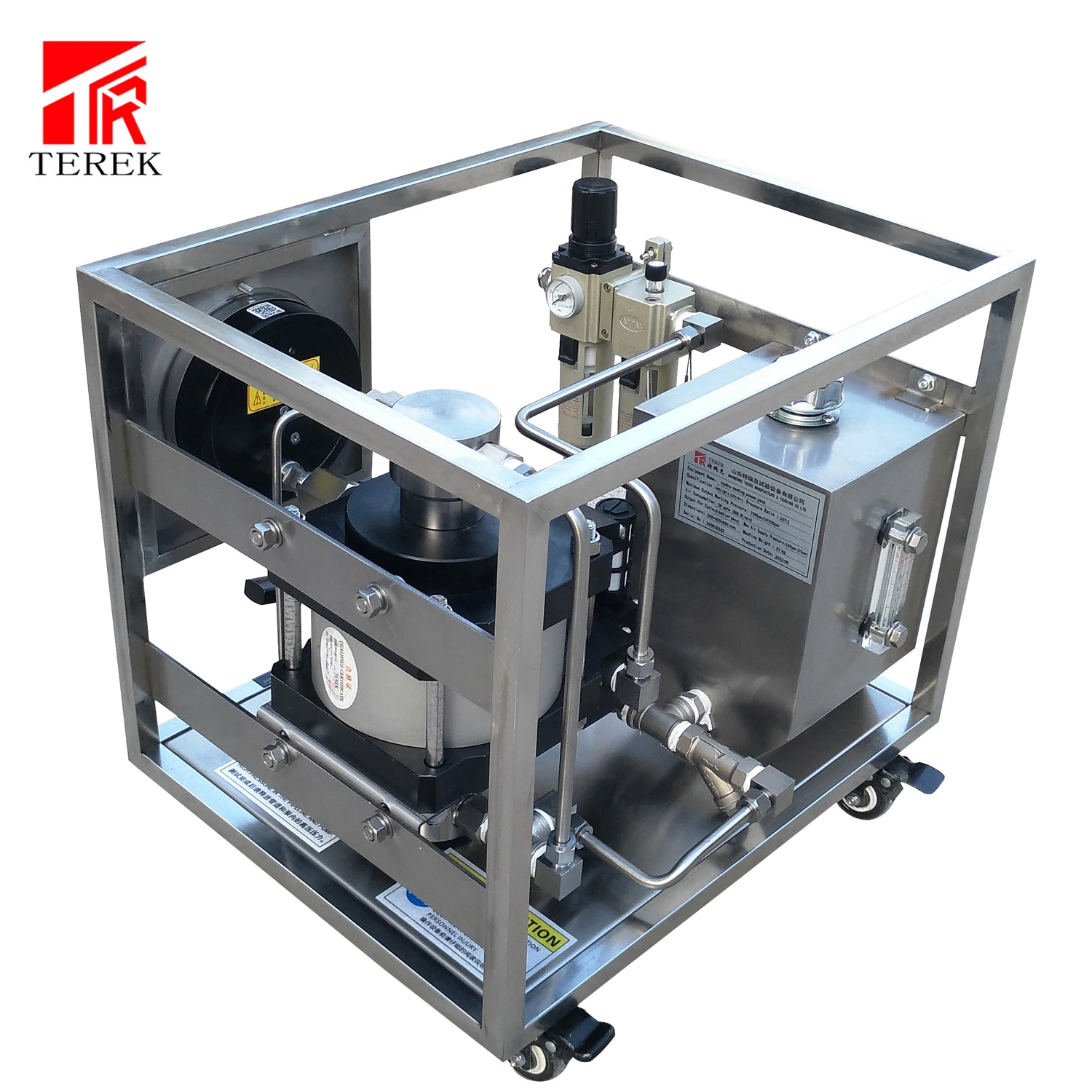 Banco de pruebas de presión de la bomba hidráulica para la válvula del tubo de la manguera Prueba de presión de agua de la máquina/aceite hidráulico