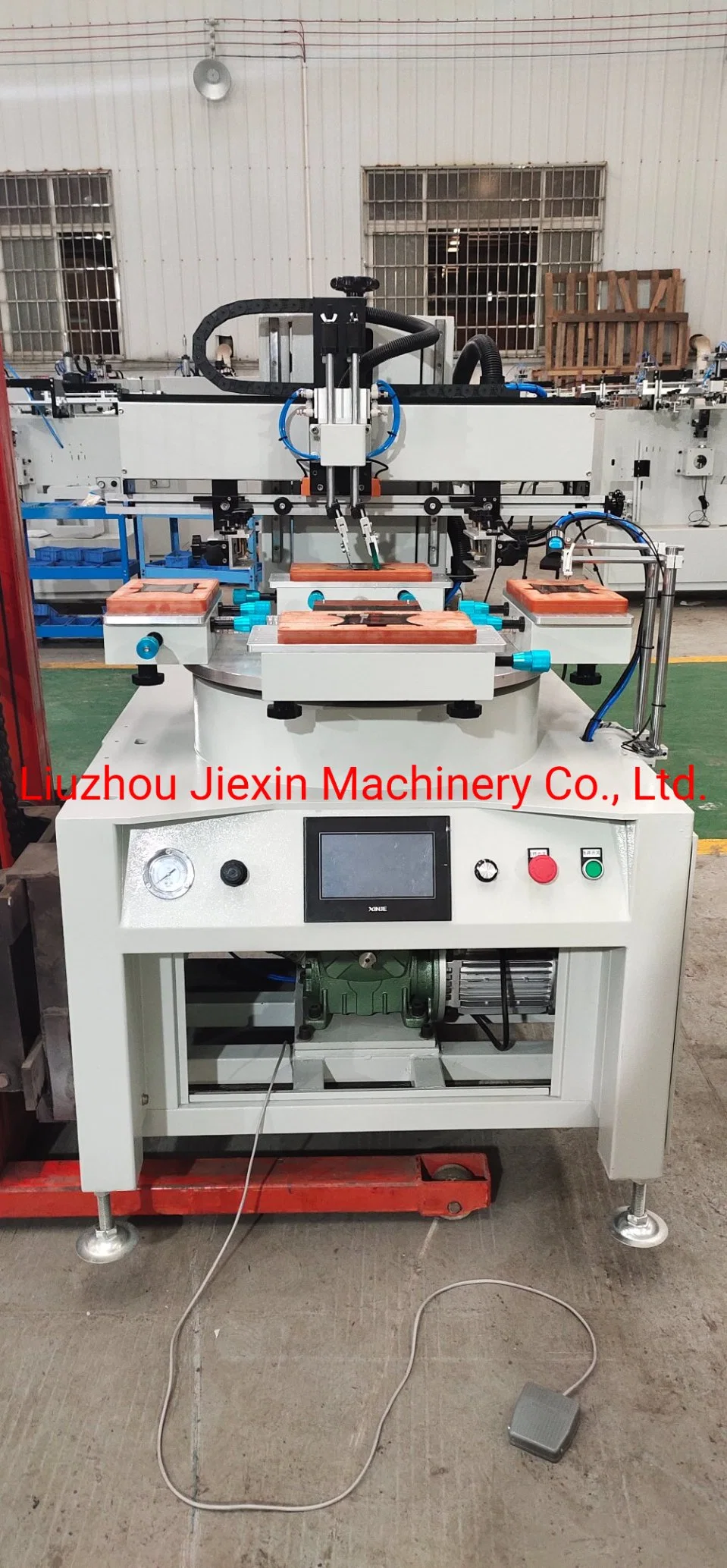 High Efficiency Automatic Flat Screen Printing Machine with Auto Unloading