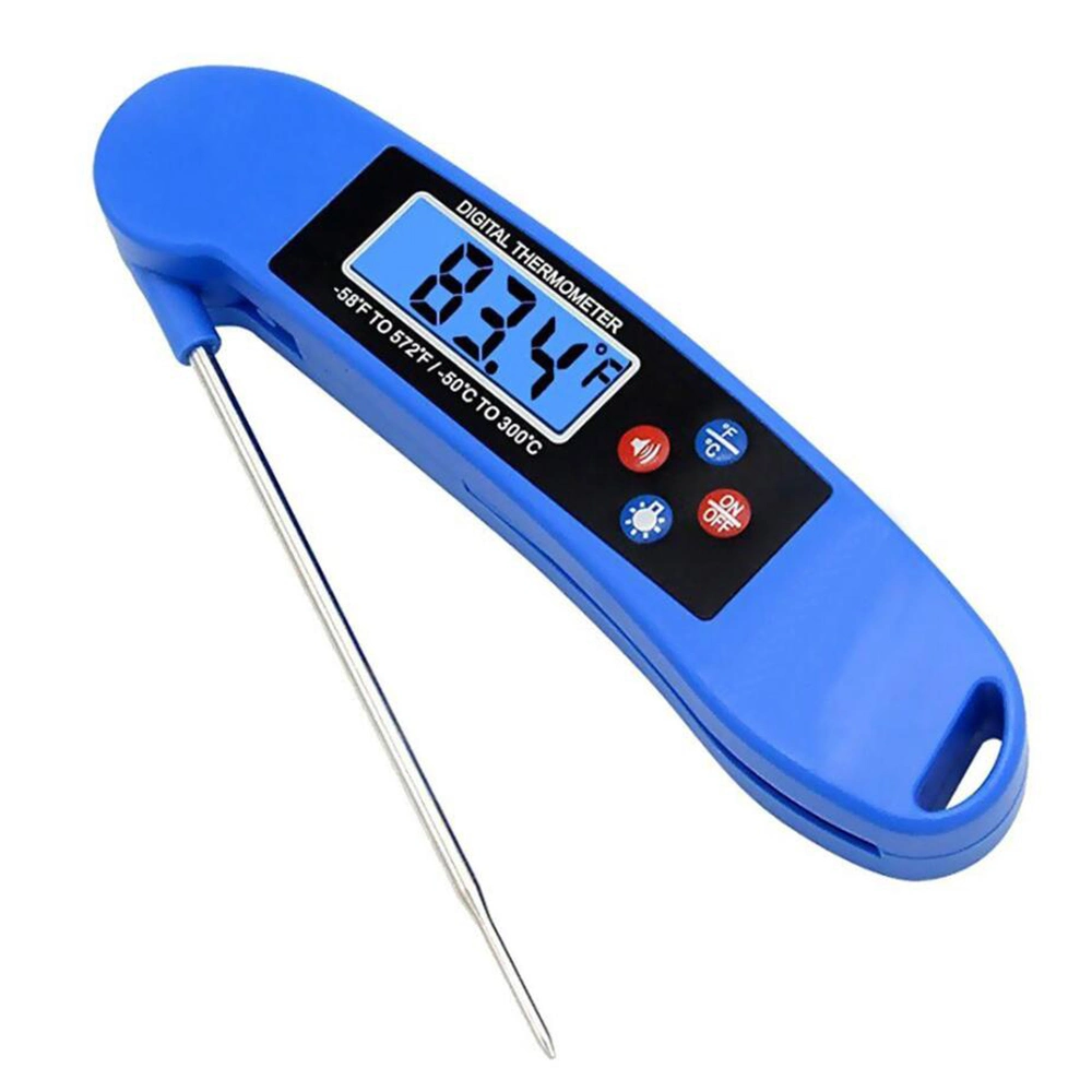 Cooking Food Meat Thermometer Digital Probe BBQ Grill Instant Read with Backlight Wbb10126