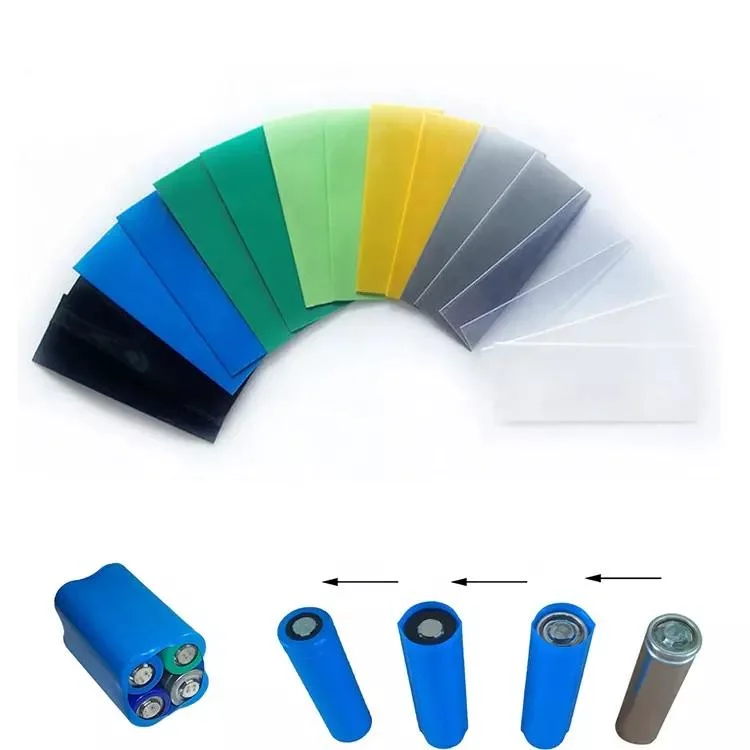 23mm-580mm de diámetro exterior de PVC de color azul de la membrana de la batería Thermoshrinkable PVC tubo termoretráctil Wrap para 18650 Batería