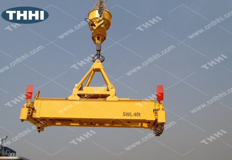 Semi-Auto Container Spreader Container Lifting Sling Lifting Machine