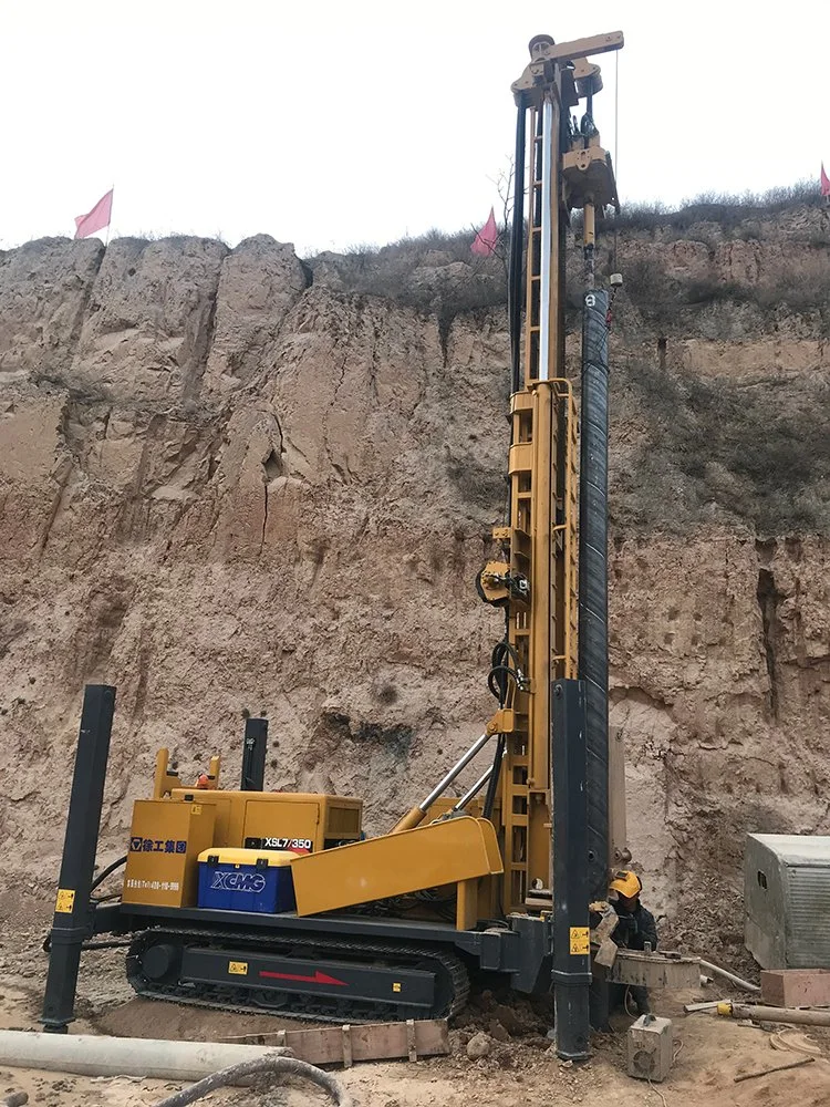 XCMG Manufacturer Mine Borehole Drill Rig Machine Xsl5/260 China 500 Meter Hydraulic Crawler Water Well Drilling Rig
