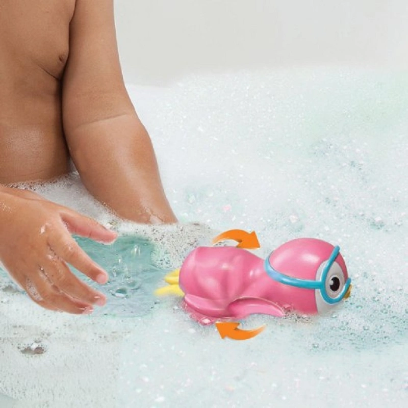 Munchkin Wind up Swimming Penguin Bath Toy, Blue Esg16866