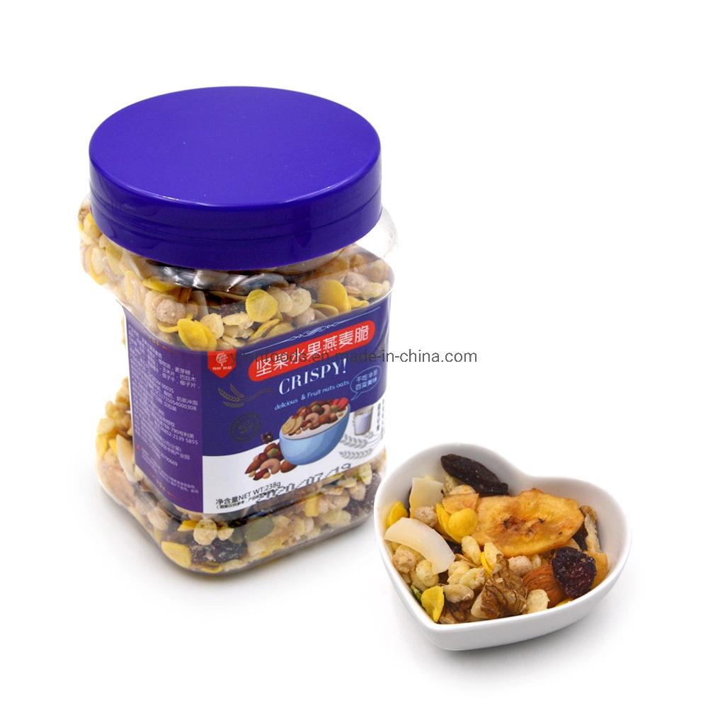 Wholesale Oatmeal Crispy with Dried Fruit and Nuts Instant Snack Food