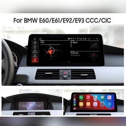 Estéreo de Android E60 E61 E92 E93 para BMW Carplay 10,25''.