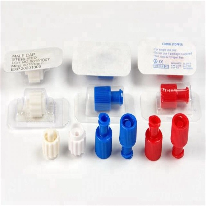 High quality/High cost performance  Sterile Surgical Disposable Heparin Cap Heparin Lock for IV Catheter