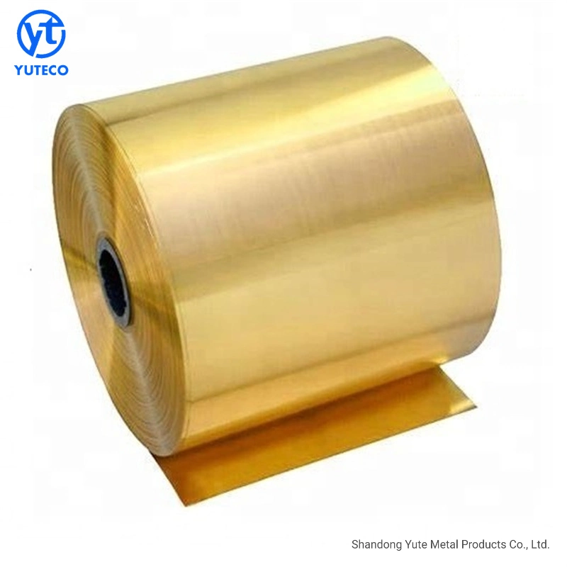 Manufacturer Direct Sales ASTM JIS GB AISI DIN BS Brass Coil C24000 C26000 C27000 C36500 H62 H63 H65 Brass Coil Brass Coil C36000 Copper Coil Cooper