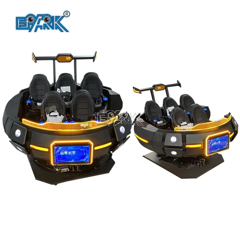 9d Vr 5 Person Flying Saucer Electric Motion Platform Vr Cinema