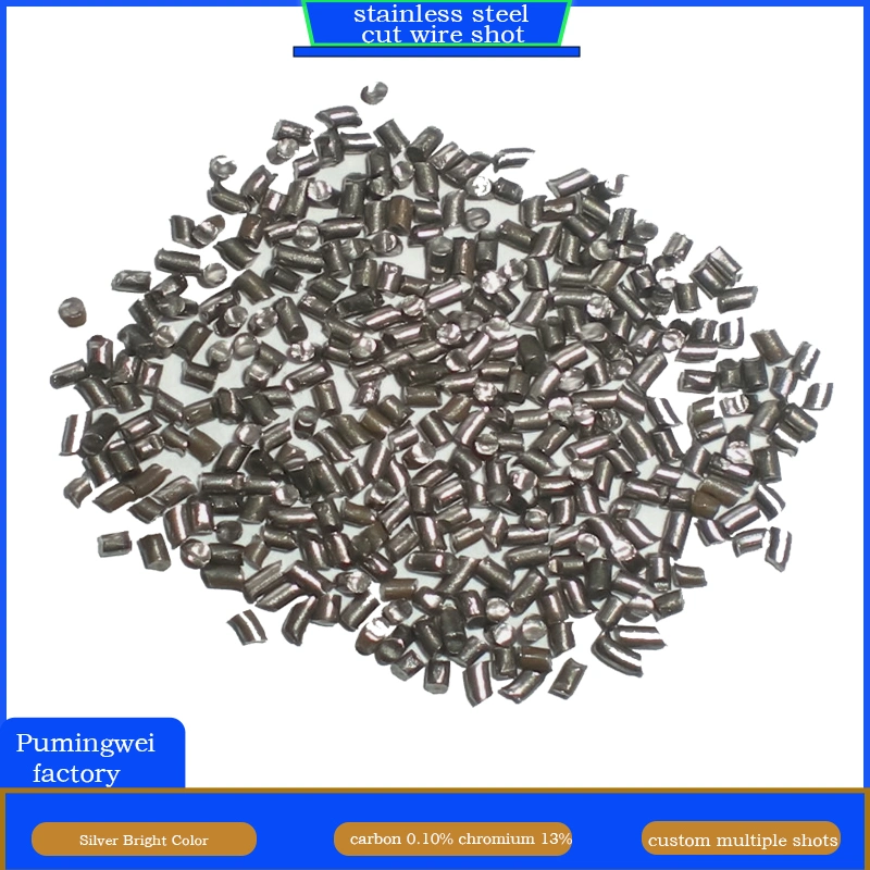 Wholesale Stainless Steel Cut Wire Shot Abrasive Used on Shot Blasting Industry