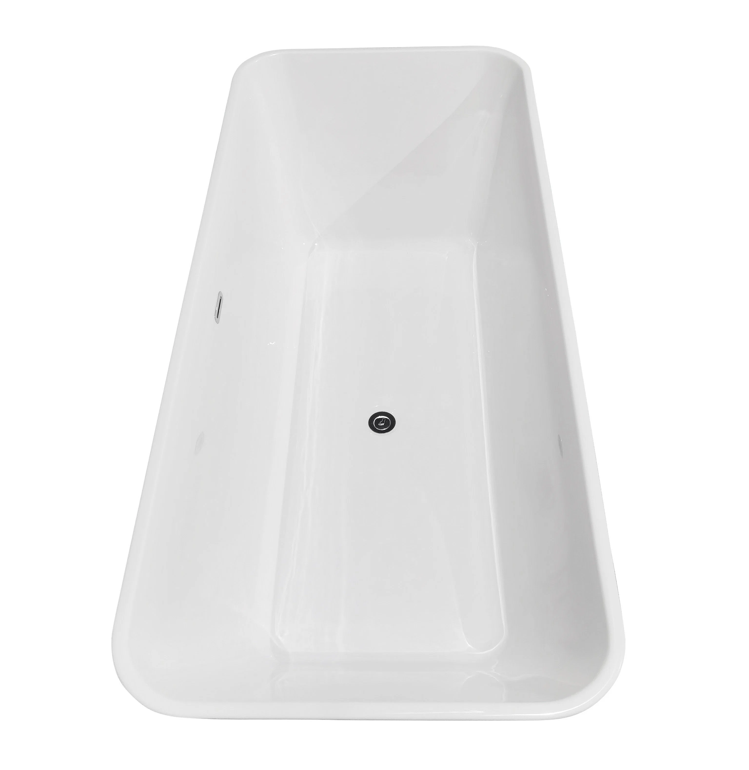 Stacked Packing Unique Acrylic Bathroom Freestanding Soaking Bathtub Q182