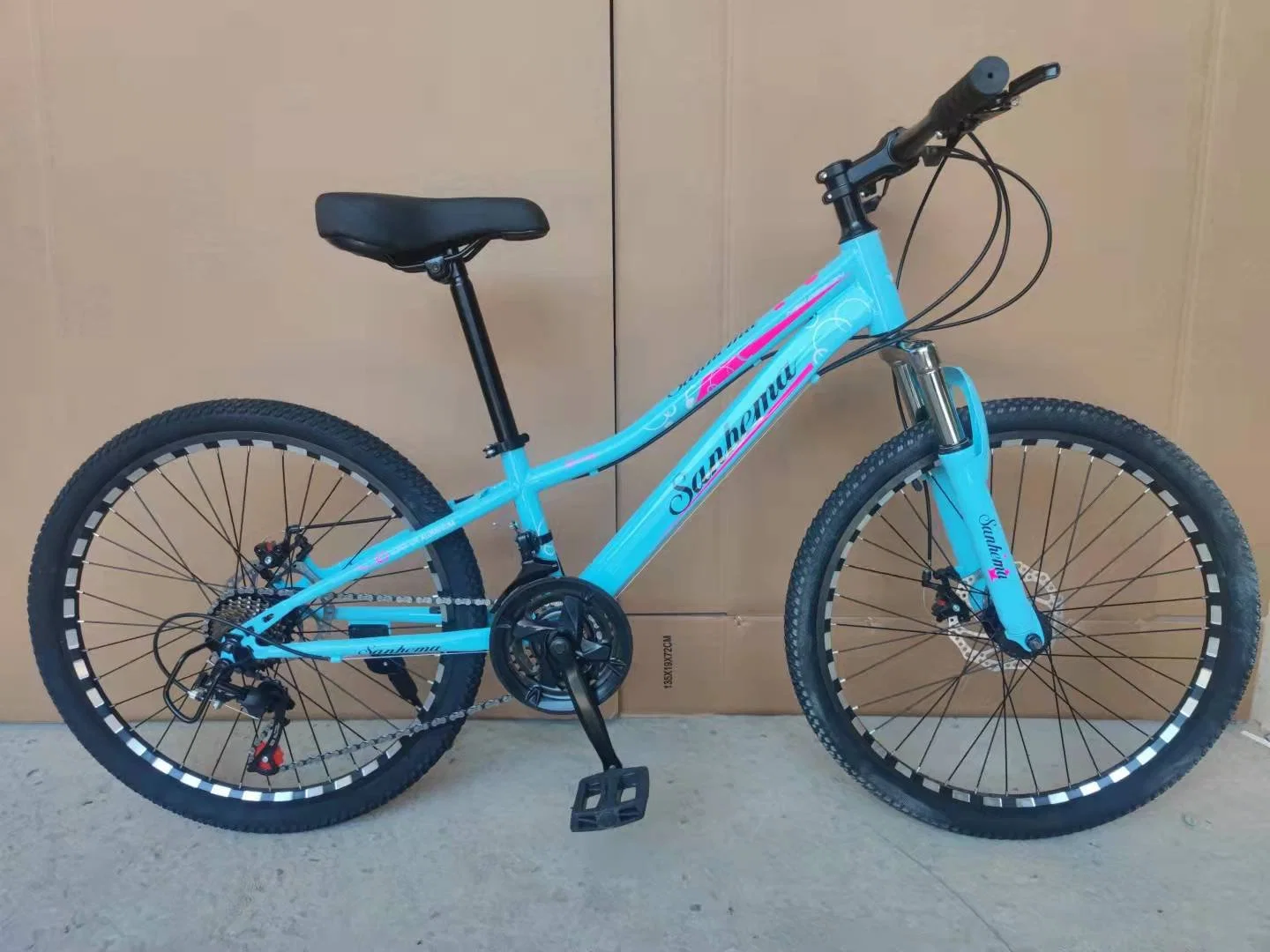 Los niños bicicleta Teen Girl Boy 24 "Mountain Bike Big Kid