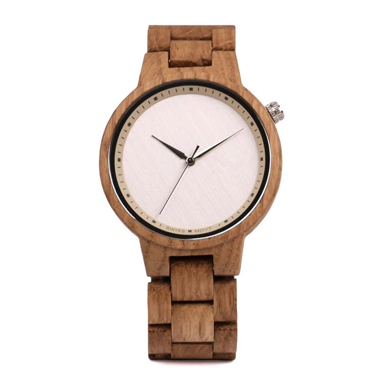 Los productos más populares de los hombres de madera minimalista de lujo relojes compras en línea