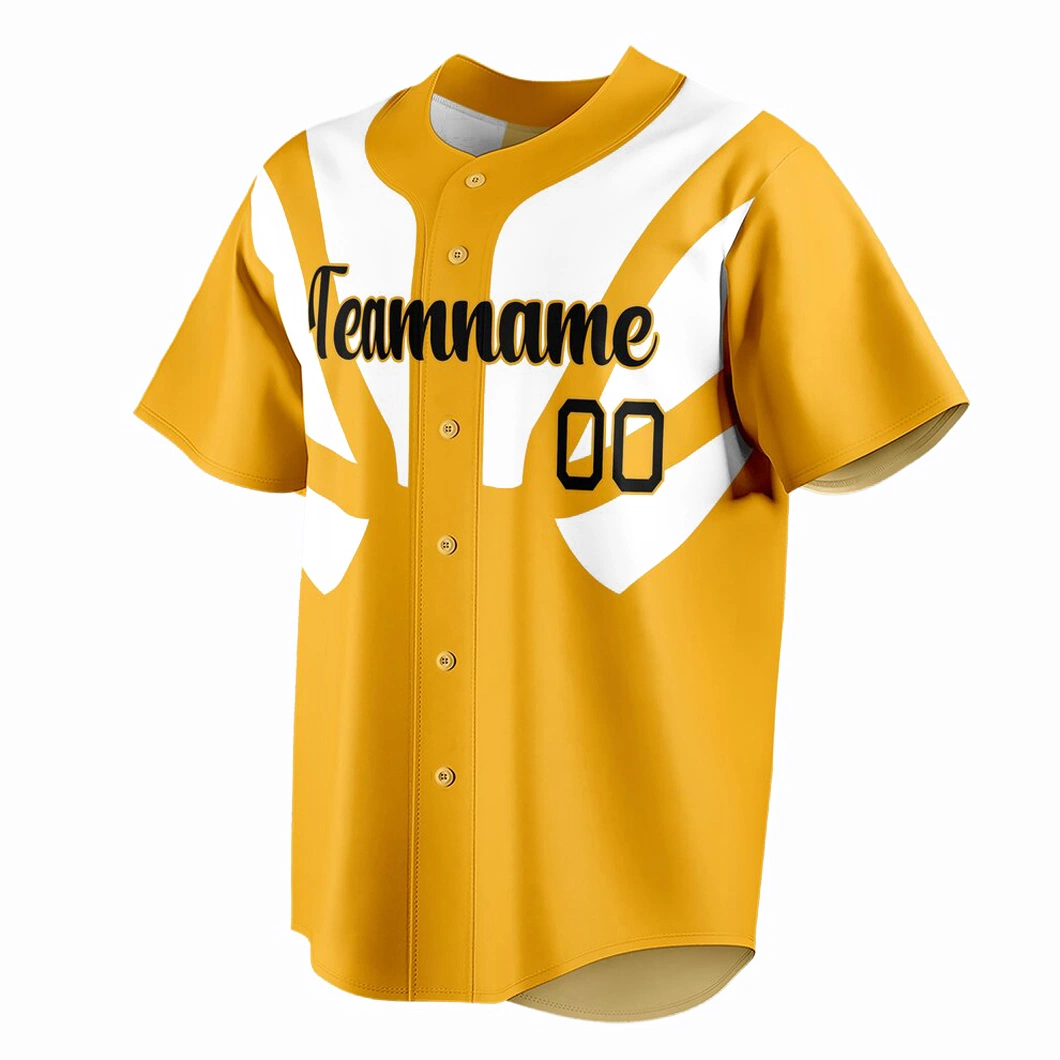 Freies Design Mode Stickerei Baseball Uniformen Hemd Custom Günstige Gestreift Kinder Herren Baseball Trikot