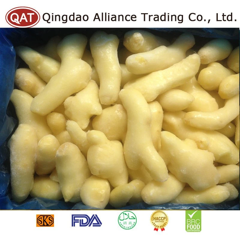 IQF Frozen Pleed Ginger with High Quality