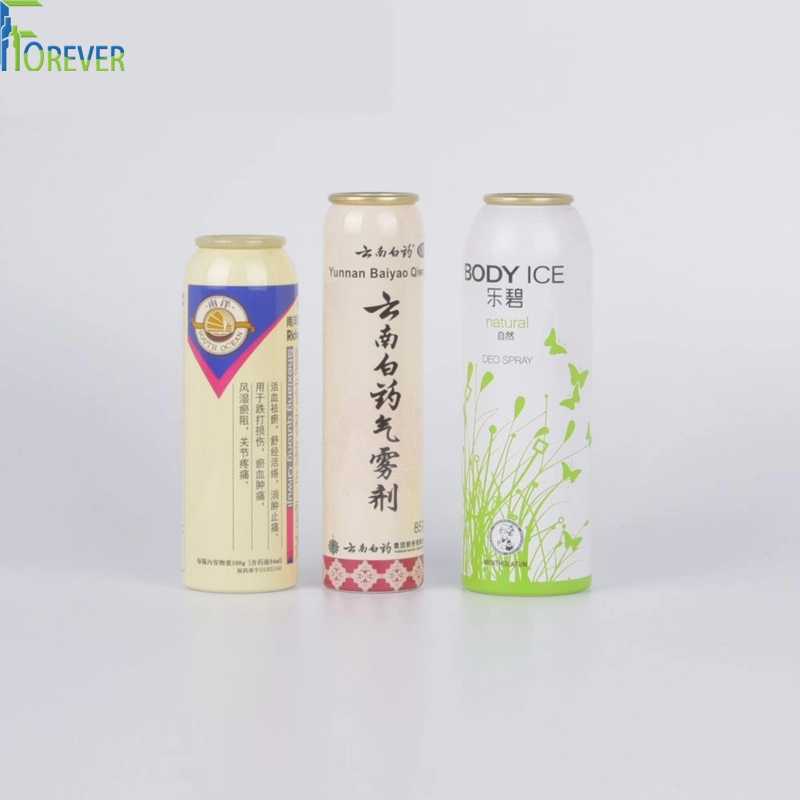 20-1000ml China Supplier Cosmetic Aerosol Can