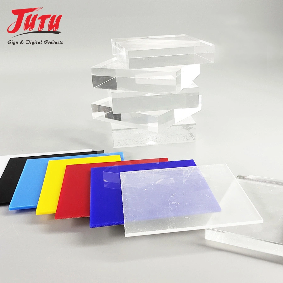 Heat Resistant Excellent Light Transmittance Advertising Material Extra Thick Acrylic Sheet Product