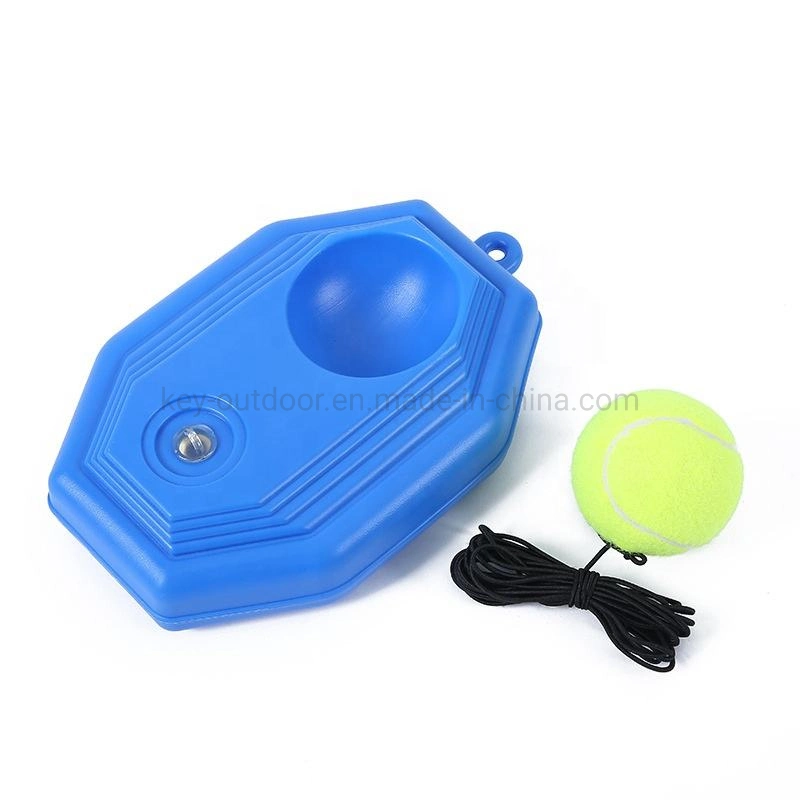 High quality/High cost performance  Sport Water Injection PE Tennis Training Base Tool Tennis Ball Device Trainer