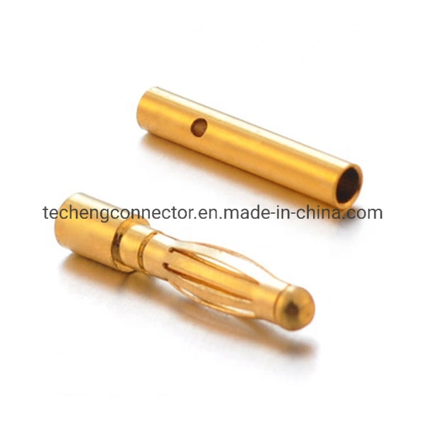 Standard 5mm 4mm 3mm 2.5mm 2mm Female Male Brass Gold Plating Banana Plug, Banana Jack