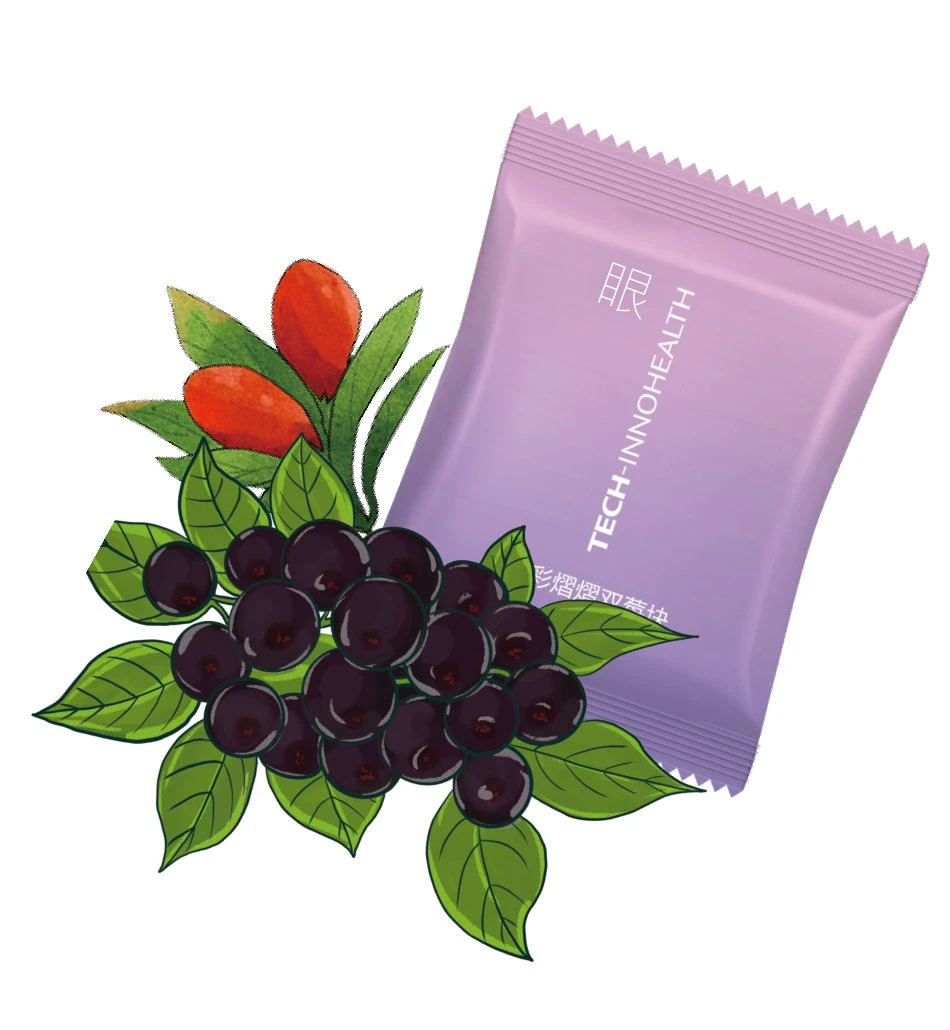 Functional Snack OEM Freeze Dried Fruit Block for Eye-Brightening