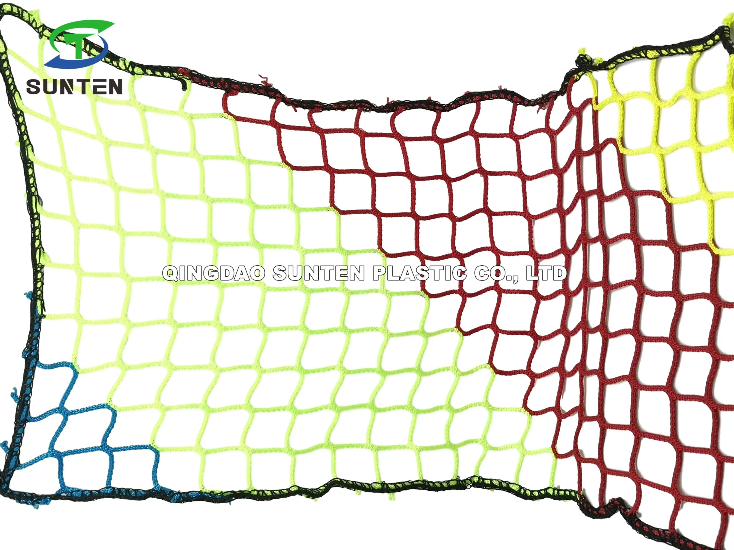 Arco-Íris coloridos de poliéster cor formados por carga Corda de escalada/contentor/Interrupção de quedas/Gancho de segurança Net/Netting Reprodução suave líquido para as Crianças Piscina tocar o solo