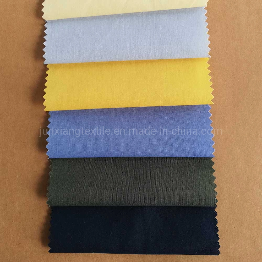 CVC Combed Preshrunk Mercerized Shirt Fabric Cotton Polyester Fabric