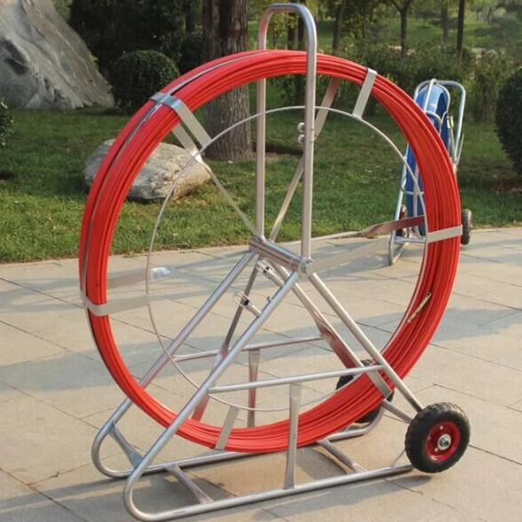 Detectable Cable Pulling Tool Fiberglass Duct Rodder