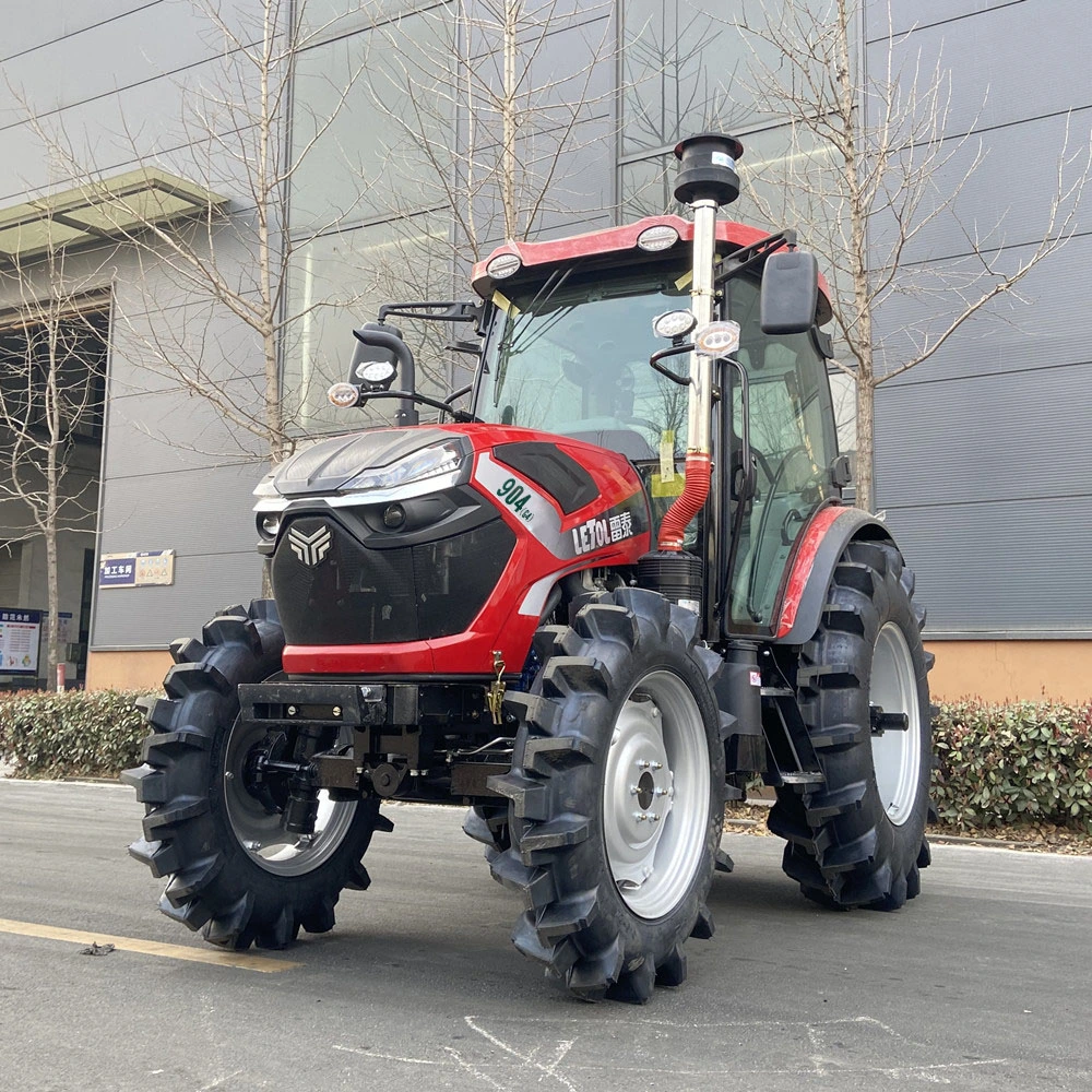 Leitai Brand Chinese multifonction 90 ch 4X4 équipement agricole tracteur En vente