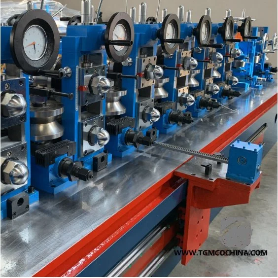 Factory Price Welding Steel Pipe Production Line Round Tube Making Machine