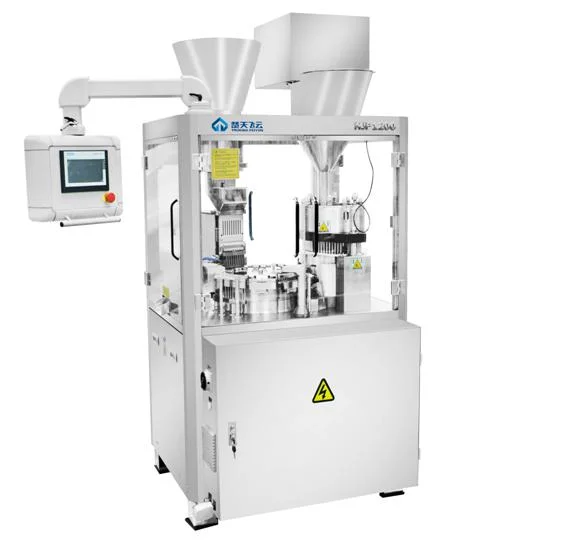 High Precision Gelatin Hard Vegetable or Clear Encapsulation Filling Machine