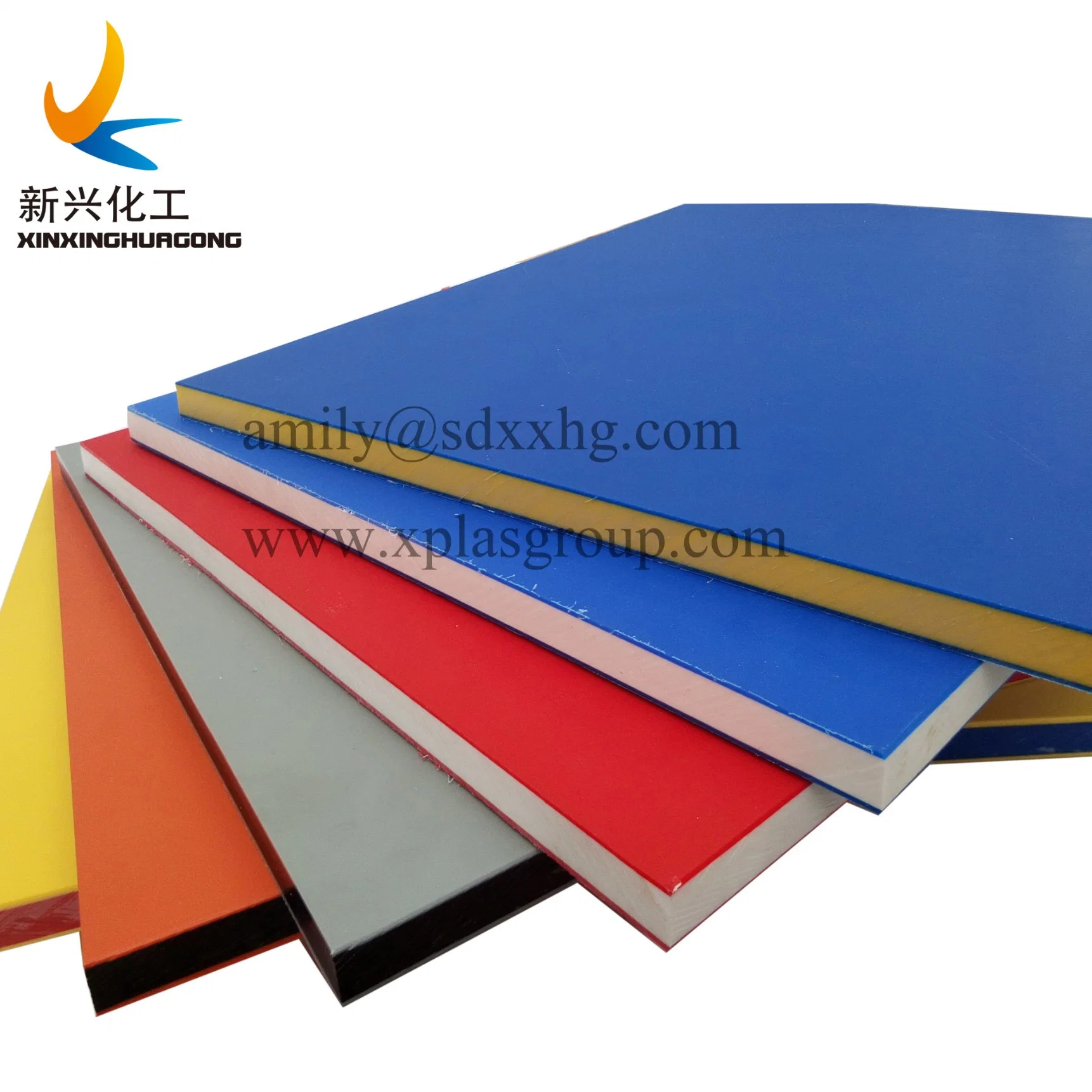 Solo Color/Dual-Color Hoja de HDPE UHMWPE hojas/HDPE PE Paneles sándwich UHMWPE Polietileno HDPE/lámina de plástico