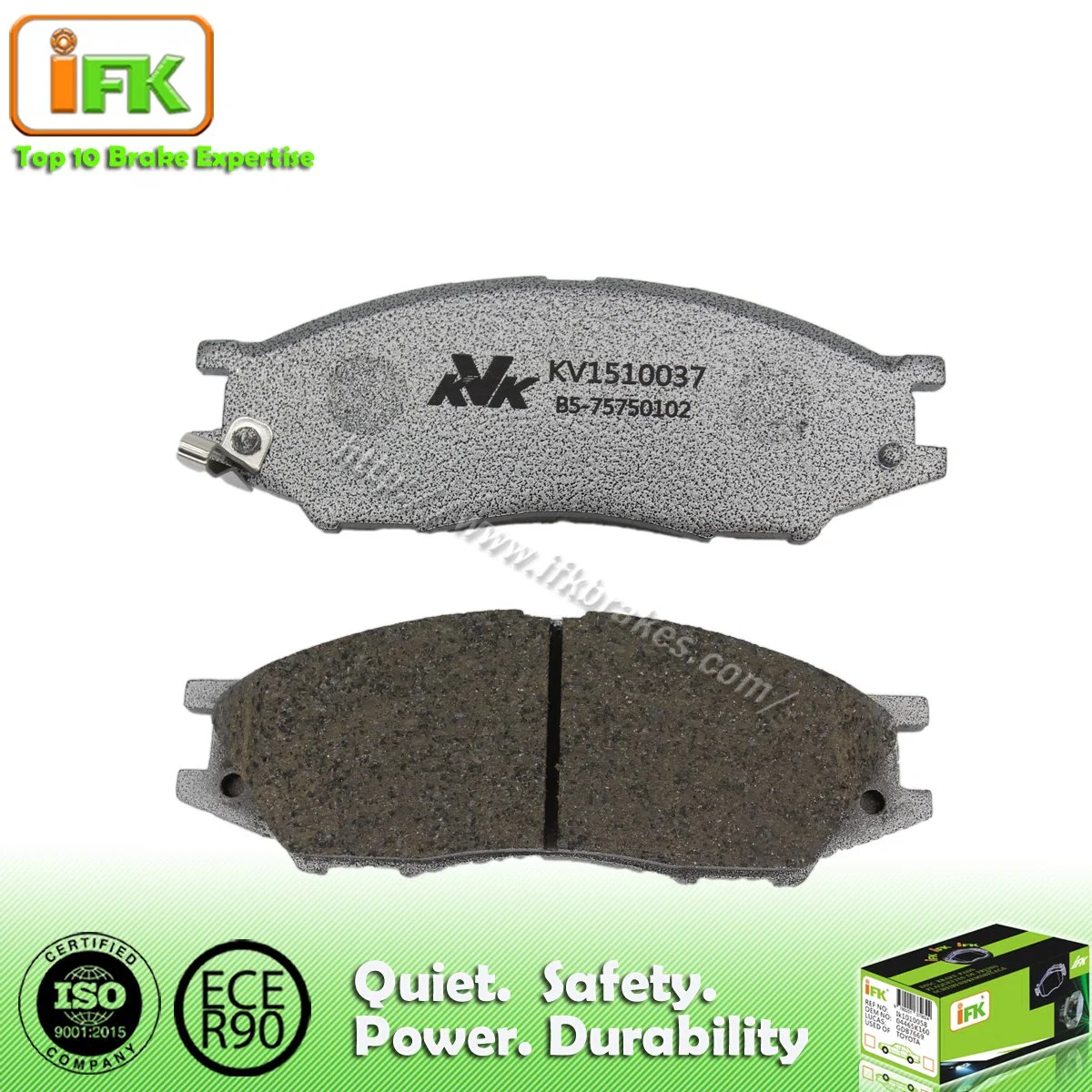 Auto Parts Semi-Metallic Ceramic Front Disc Brake Pad for Nissan Almera Sunny 410606n091 Gdb7043 D1193