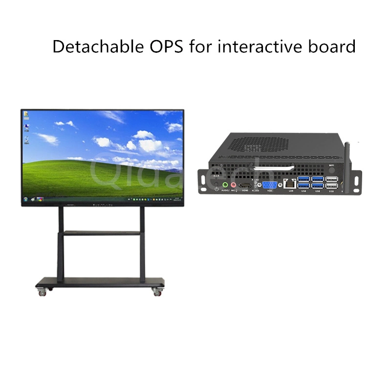 86inch 60Hz I3 I5 I7 8+256GB Smart Board Interactive TV Ad Player School Classroom Video Wall-Mounted Multi-Media All-in-One PC for Interactive Whiteboard