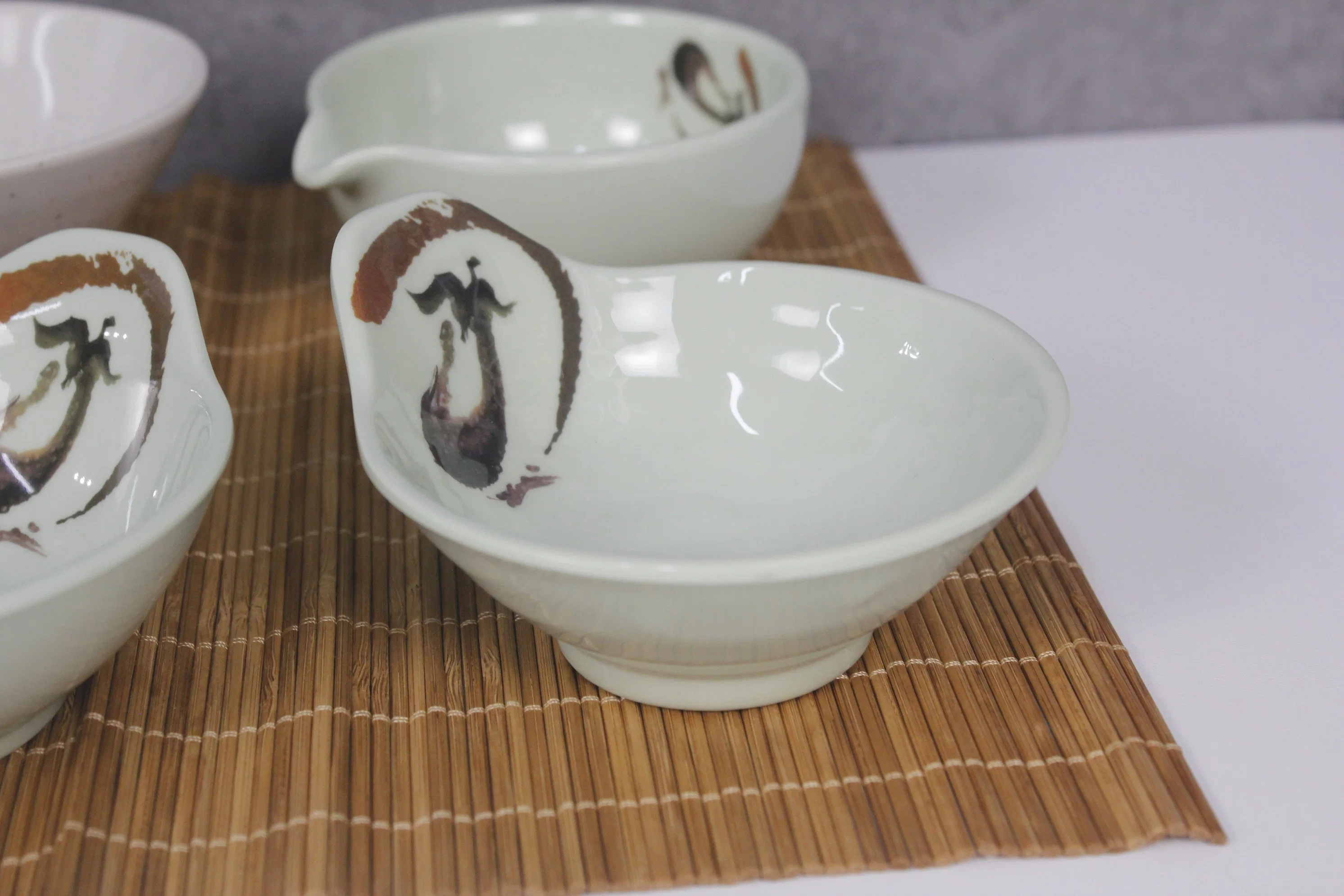 Tianshui Bowl Classic Japanese Dipping Sauce Dish Melamine Tableware Melamine Sauce Dish