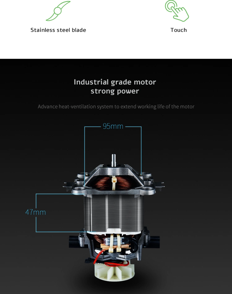 Batidora comercial máquina de hielo de frutas Extractor de verduras Exicer de la máquina bebé Robot de Alimentos Mezclador de carne