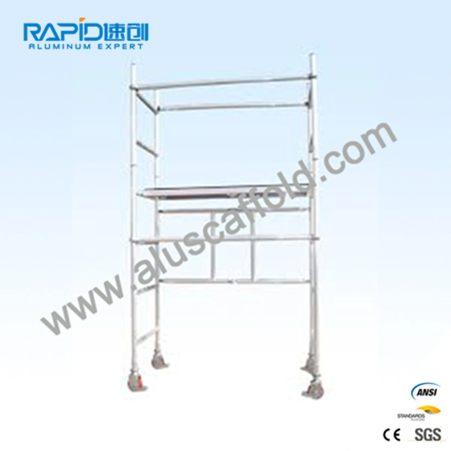 Aluminum Working Power Transmission Scaffold Scaffolding Communication Mobile Tower